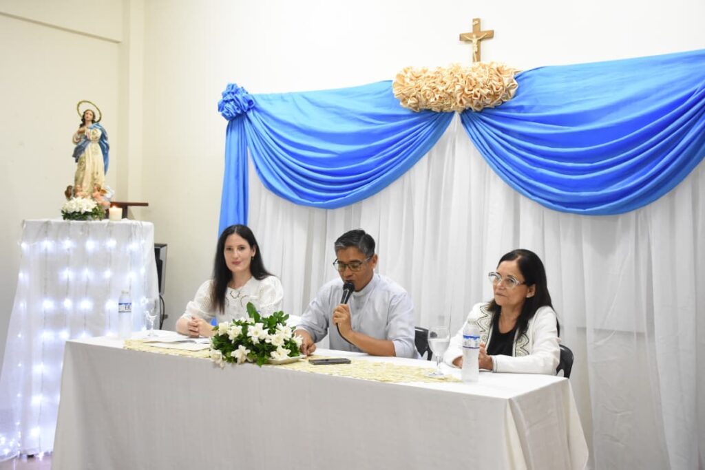 Preparan las fiestas patronales en honor a la Inmaculada Concepción de María en Santo Tomé