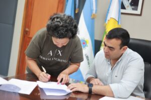 El Municipio avanza con nuevas obras de cordón cuneta en los barrios de Santo Tomé.