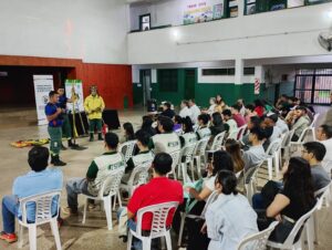 Santo Tomé fortaleció la prevención de incendios con una charla interinstitucional.