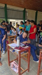 Extendieron los operativos de salud a escuelas rurales.