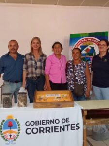 Entrega de semillas y acompañamiento a familias de zona rural de Santo Tomé.