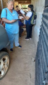 Refuerzan acciones de prevención del dengue en la zona sur de Santo Tomé.