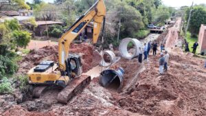 Avanzan las obras hídricas sobre el arroyo Picardía para mejorar el escurrimiento y prevenir anegamientos