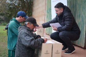 Municipio y Provincia refuerzan el acompañamiento a los pescadores afectados por la creciente