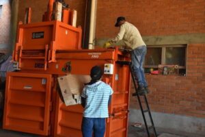 De residuos a recursos: la Planta de Reciclaje convirtió 46 toneladas de materiales en nuevas oportunidades para Santo Tomé.