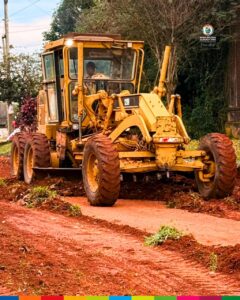 Nuevo frente de obra: comenzó la construcción de cordón cuneta sobre calle Pellegrini
