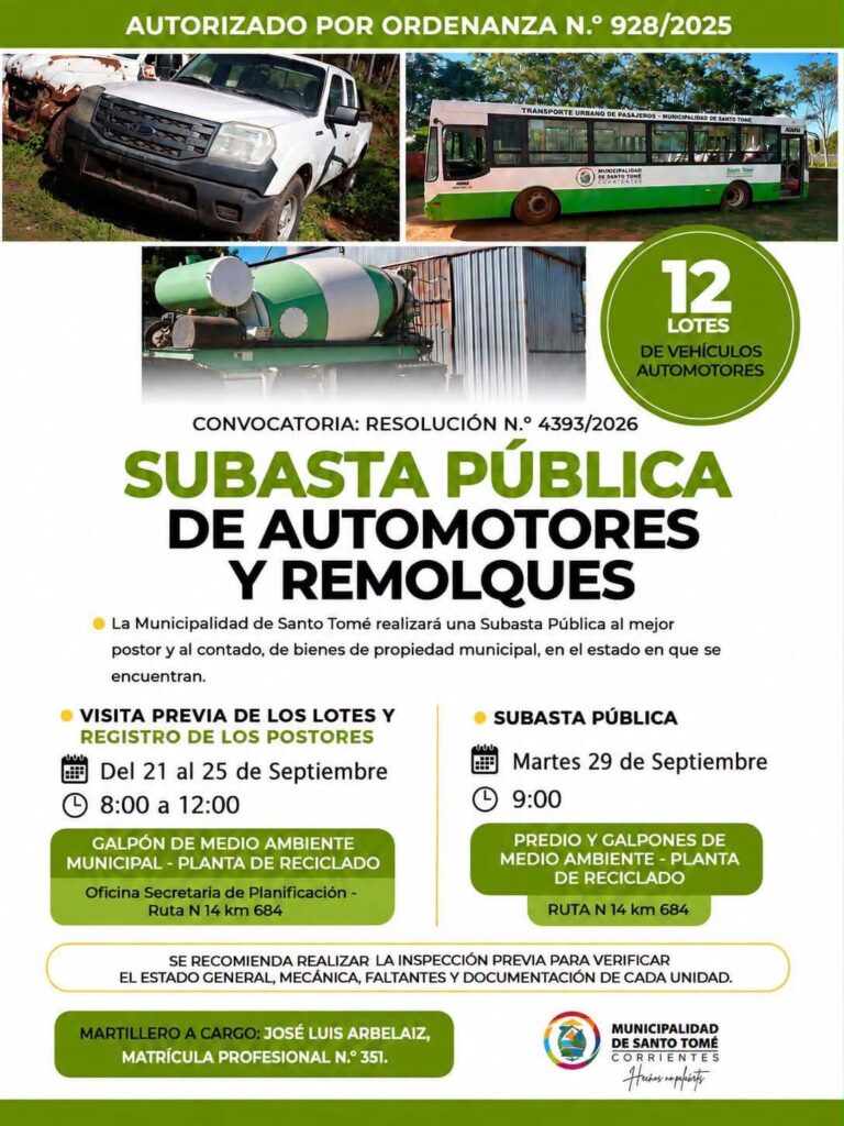 Comienza la visita previa a la Subasta Pública de vehículos de la Municipalidad.